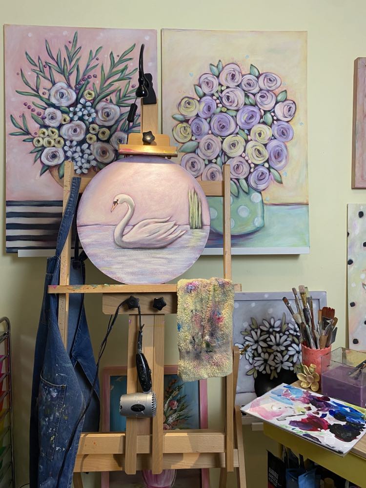 Whispering Plumage: A Ballet of Muted Hues